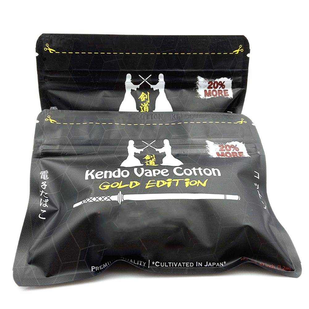 New Kendo Cotton Gold Edition  - Vaping Goods review and price