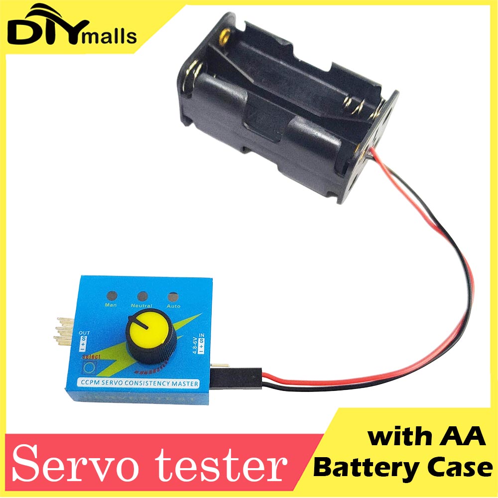 Servo Tester 3CH Digital ESC S - Battery Case Storage review and price