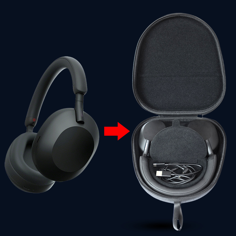 Hard Travel Case EVA Hard Carr - Sony Headphone Wh-1000Xm5 review and price