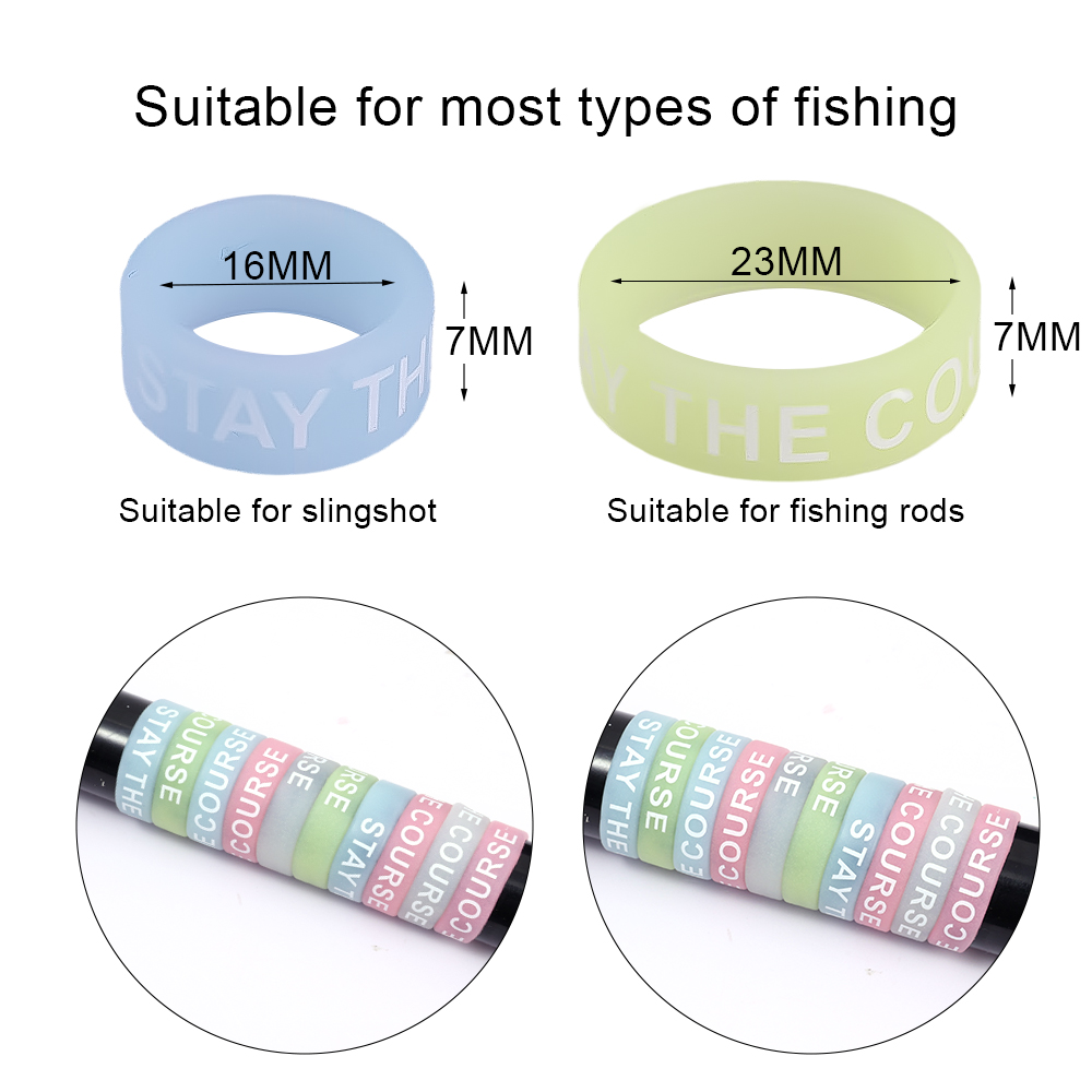 10-50pcs Fishing Rod Anti-slip - Vape Band Silicone review and price
