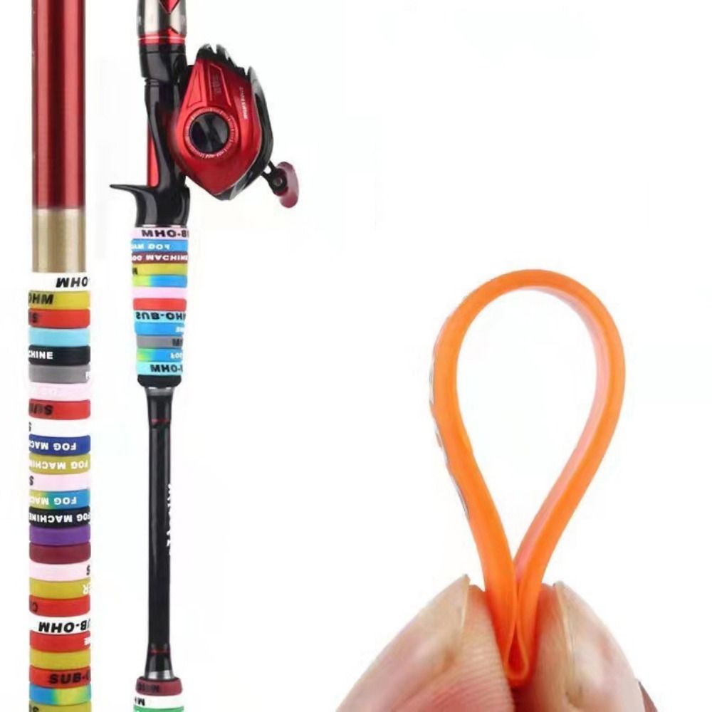 10pcs Anti-skid Fishing Rod Ha - Vape Band Silicone review and price