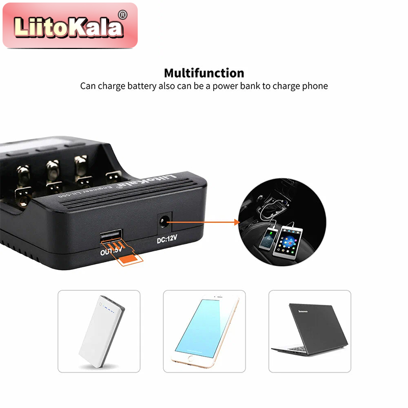 LiitoKala Lii-500 Battery Char - Vape Battery 18650 review and price